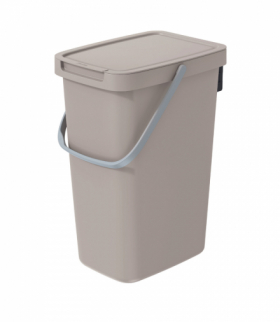 Kosz na śmieci SYSTEMA Q - jasny brąz 12l. Keden Prosperplast CEN-83857