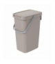 Kosz na śmieci SYSTEMA Q - jasny brąz 12l. Keden Prosperplast CEN-83857