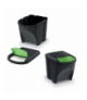 Kosz na śmieci Keden SORTI BOX - czarny recykling Prosperplast CEN-80961