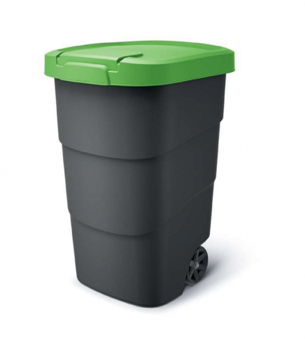 Kosz na śmieci Keden WHEELER 110 L - zielony Prosperplast CEN-80978