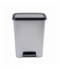 Kosz na śmieci z pedałem Compatta 50L inox Curver CEN-85869