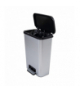 Kosz na śmieci z pedałem Compatta 50L inox Curver CEN-85869