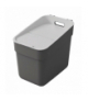 Kosz do segregacji śmieci Ready To Collect 20 l ciemny szary Curver CEN-86491