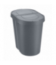 Kosz na śmieci Seattle Swing 25 L. podwójny szary PLAST TEAM CEN-86187