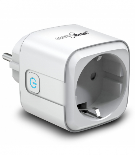 Zdalnie sterowane gniazdko WiFi GreenBlue, sterowanie Android/iOS/Alexa/Google Home, timer, max 3840W, GB705 GreenBlue CEN-69619