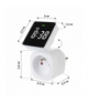 Włącznik czasowy - timer cyfrowy GreenBlue, max. obciążenie 16A, IP20, GB610 E GreenBlue CEN-85774