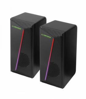 Głośniki 2.0 usb led rainbow nortec Esperanza ESP-EGS106