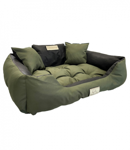 Legowisko 80 x 60 / 100 x 75 Zielone AIO CEN-79346