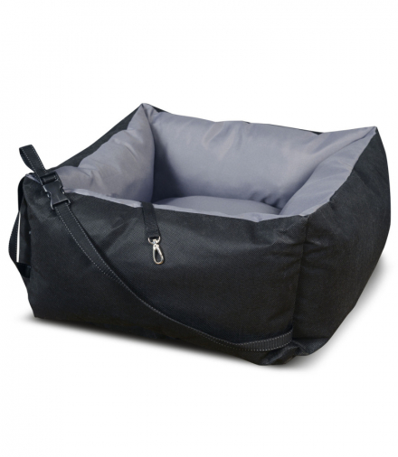 Transporter samochodowy dla zwierząt 55X55CM szary AIO CEN-82618