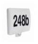 Lampa LED Maclean , numer domu, czujnik zmierzchu i ruchu, ściemnialna, 20W, IP65, barwa neutralna (4000K), 1600lm, MCE466 W Maclean CEN-83310