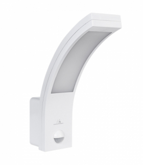Lampa LED z czujnikiem ruchu Maclean, czujnik ruchu PIR, kolor biały, 10W, IP54, 750lm, barwa neutralna biała (4000K) MCE244 W Maclean CEN-58546
