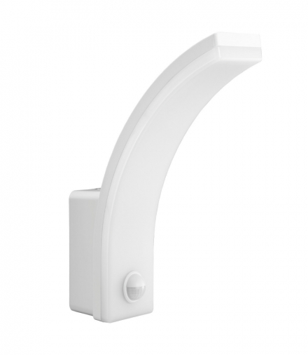 Lampa LED z czujnikiem ruchu Maclean, czujnik ruchu PIR, kolor biały, 20W, IP65, 2000lm, barwa neutralna biała (4000K) MCE512 W Maclean CEN-85475