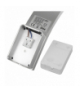 Lampa elewacyjna LED Maclean, 800lm, IP54, 10W, barwa naturalna biała (4000K), kolor srebrny, MCE343 S Maclean CEN-68851