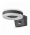 Lampa LED Maclean, ścienna, z czujnikiem PIR, PC+ALU, 20W, 1700lm, IP65, Neutral White 4000K, szara, MCE365 Maclean CEN-70124