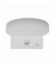 Lampa LED z czujnikiem ruchu Maclean, czujnik ruchu PIR, kolor biały, 15W, IP65, 1560lm, barwa neutralna biała (4000K) MCE344 W Maclean CEN-85140