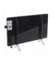 Szklany panel grzewczy Maclean, podczerwień 600W, timer, pilot, termostat, WiFi Tuya, kolor czarny, 55x100cm, MCE536 Maclean CEN-78574