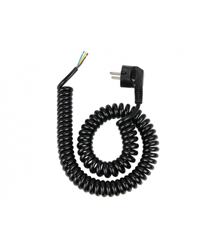 Przyłącze, przewód spiralny s-3 3m 3x1,5 do elektronarzędzi spirala Blow 97-602