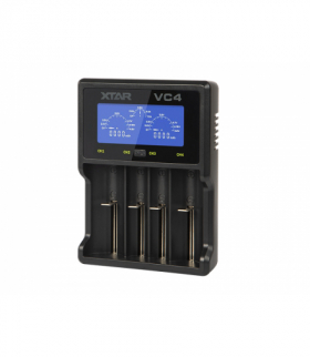 Ładowarka Xtar VC4 do akumulatorów, uniwersalna Blow 75-450