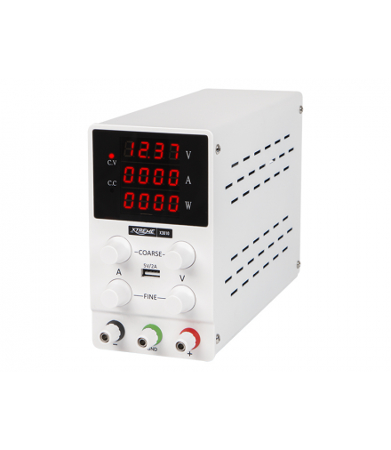 Zasilacz laboratoryjny x3010 30v/10a biały Blow 58-623
