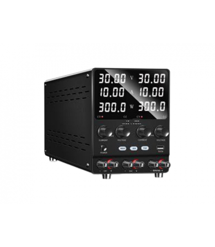 Zasilacz laboratoryjny sps3010-2kd 30v/10a czarny Blow 58-629