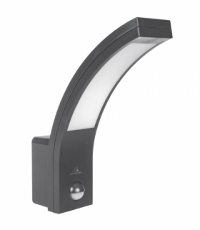 Lampa LED z czujnikiem ruchu Maclean, czujnik ruchu PIR, kolor szary, 10W, IP54, 750lm, neutralna biała (4000K) MCE244 GR Maclean CEN-65180