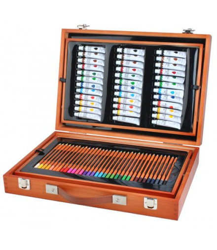 Zestaw do malowania 174szt w walizce MAALEO 00006004