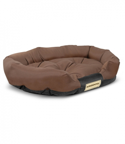 Legowisko kojec owal 100 x 75 cm brązowe Prestige AIO CEN-84436