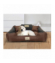 Legowisko dla psa 55x45 Brązowe KingDog AIO CEN-84306