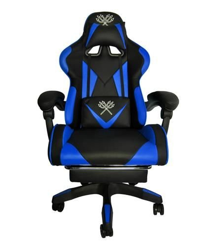 Fotel gamingowy czarno - niebieski Dunmoon DUNMOON 00008978