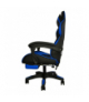Fotel gamingowy czarno - niebieski Dunmoon DUNMOON 00008978