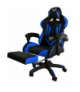 Fotel gamingowy czarno - niebieski Dunmoon DUNMOON 00008978
