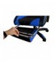 Fotel gamingowy czarno - niebieski Dunmoon DUNMOON 00008978