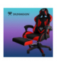 Fotel gamingowy czarno - czerwony Dunmoon DUNMOON 00008979