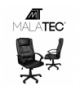 Fotel biurowy skóra eko MALATEC 00008982