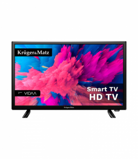 Telewizor 24" smart VIDAA DVB-T2 Kruger&Matz LEC-KM0224-V2