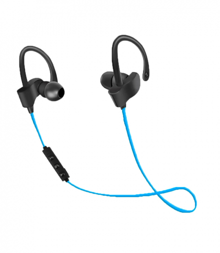 Słuchawki douszne bluetooth sportowe czarno-niebieskie Esperanza ESP-EH188B