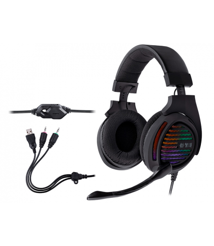 Słuchawki TRACER GAMEZONE Aligator RGB rainbow LED TRACER TRASLU46466