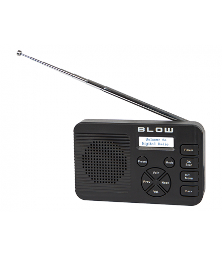 Radio kuchenne fm/dab+ blow rk4 bt czarne Blow 77-574