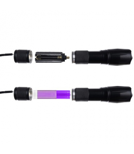 Latarka 2w1 XPE UV Trizand 24311 00024311