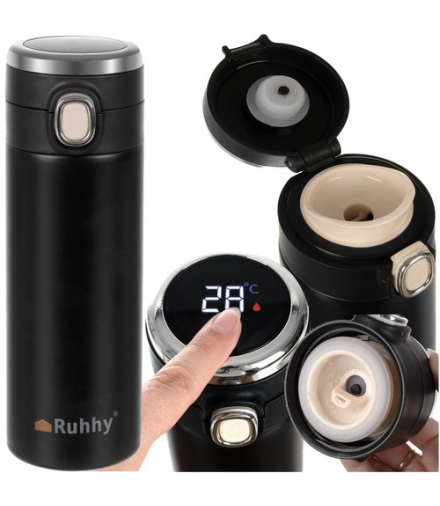 Kubek termiczny z wyświetlaczem LED Ruhhy 24623 00024623