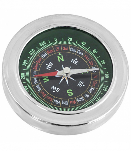 Kompas busola metalowa 7,5cm ATL AG469