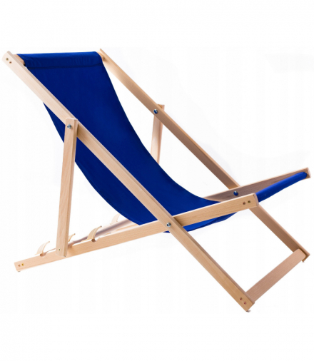 Woodok lezak niebieski zmontowany WOODOK CEN-87179