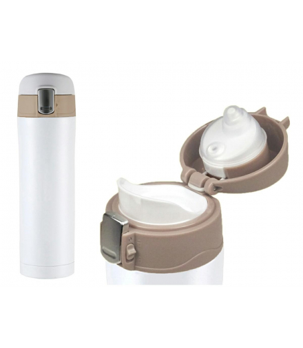 Kubek termiczny 450ml biały ATL AG285D