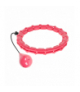 Smart Hula Hop odchudzające koło z wypustkami i obciążeniem 50cm, różowe, REBEL ACTIVE Rebel LEC-RBA-3065-PK