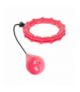 Smart Hula Hop odchudzające koło z wypustkami i obciążeniem 50cm, różowe, REBEL ACTIVE Rebel LEC-RBA-3065-PK