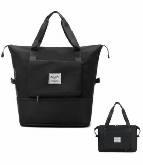 Torba regulowana podróżna plażowa czarna ATL DA80A