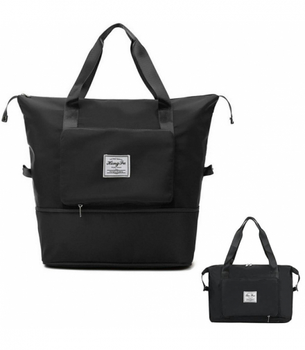 Torba regulowana podróżna plażowa czarna ATL DA80A