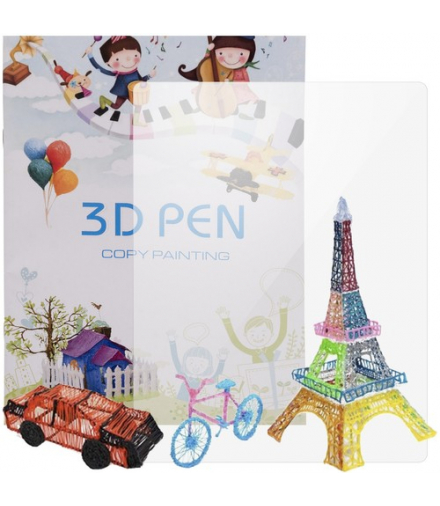 Książka z szablonami do długopisu 3D Maaleo 22734 00022734