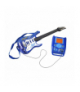 Gitara elektryczna+ mikrofon+wzmacniacz niebieska 22409 KRUZZEL 00022409