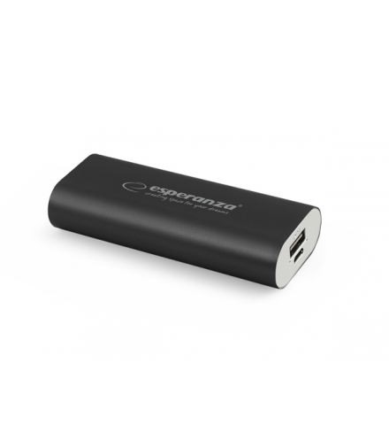Power bank 4400mah hadron czarny Esperanza ESP-EMP105K